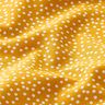 Cotton Cretonne Irregular Dots – curry yellow,  thumbnail number 2