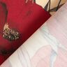 Outdoor Fabric Canvas Poppies – beige/carmine,  thumbnail number 5