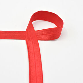 Elastic edging tape (folding elastic) glossy [20 mm] – red, 
