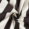 Outdoor Fabric Canvas Block Stripes – black/ivory,  thumbnail number 3
