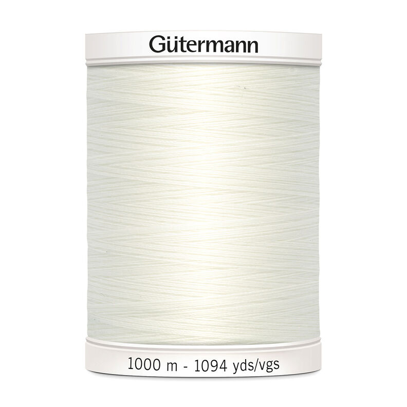 Sew-all Thread (111) | 1000 m | Gütermann – ivory,  image number 1