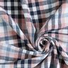 Coat Fabric Cotton Blend small check – dusky pink/white,  thumbnail number 3