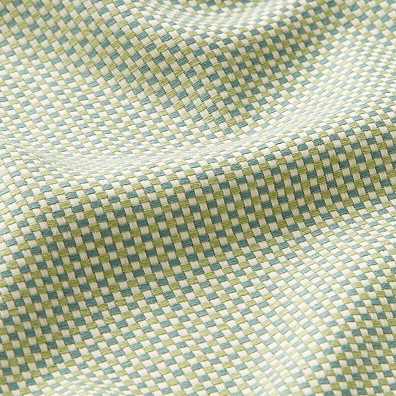 Decor Fabric Jacquard Plain Texture – green,  image number 2