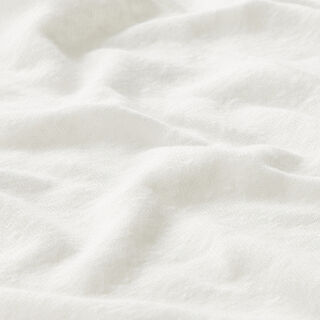 Viscose linen blend fine knit – offwhite | Remnant 70cm, 