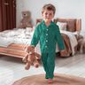 Cotton Flannel cheeky dinosaurs | Poppy Fabrics – denim blue/emerald green,  thumbnail number 5