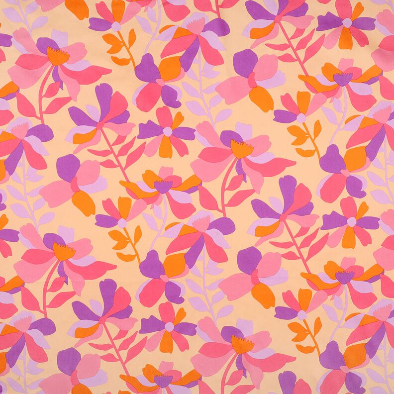 Cotton Satin Cloverdale | Nerida Hansen – apricot/pink,  image number 1