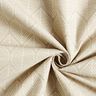 Decor Fabric Jacquard Leaves – beige,  thumbnail number 5