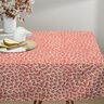 Cotton Cretonne Abstract leaves – terracotta/ivory,  thumbnail number 8