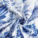 Decor Fabric Canvas opulent flowers 280 cm – royal blue/white,  thumbnail number 3