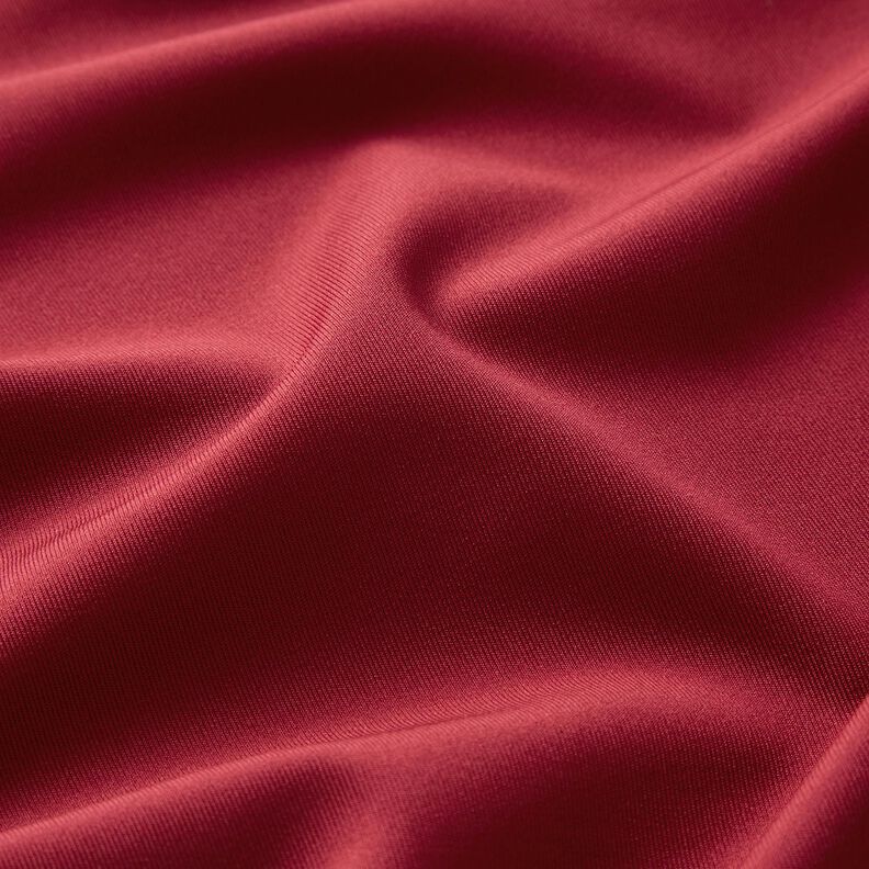 Plain sports and functional jersey – burgundy,  image number 3