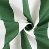 Decor Fabric Canvas Stripes – green/white,  thumbnail number 3