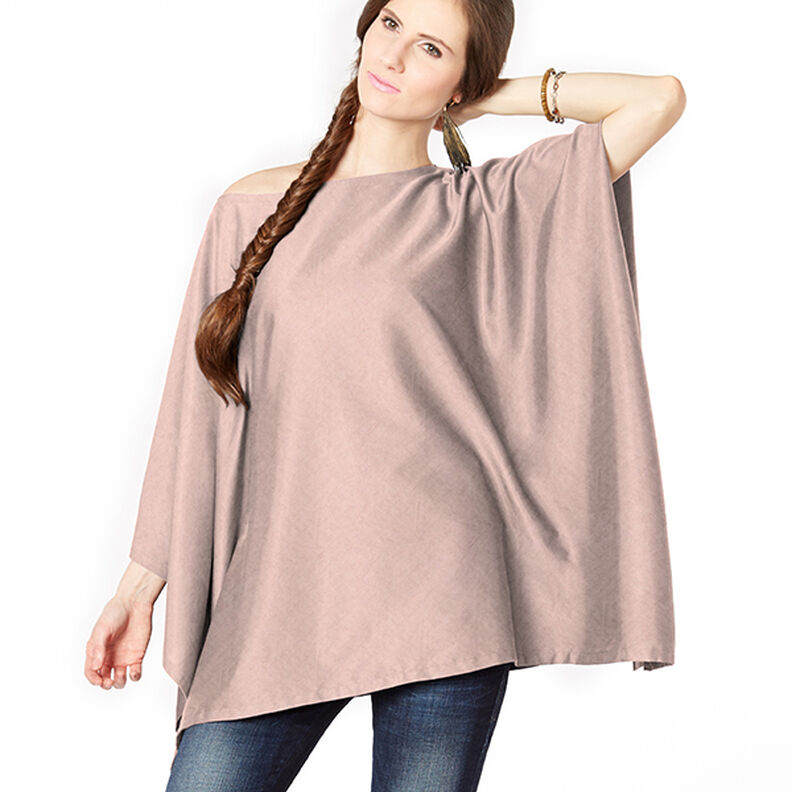 Viscose Blend Shimmer Shine – dusky pink,  image number 6