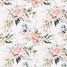 Double Gauze/Muslin watercolour climbing roses Digital Print – white,  thumbnail number 1