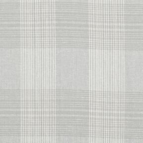 Linen blend check – light grey, 