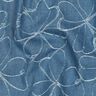 Denim Jacquard Flowers | Poppy Fabrics – denim blue,  thumbnail number 2
