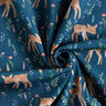 Softshell Fawn in the meadow Digital Print – navy blue,  thumbnail number 3