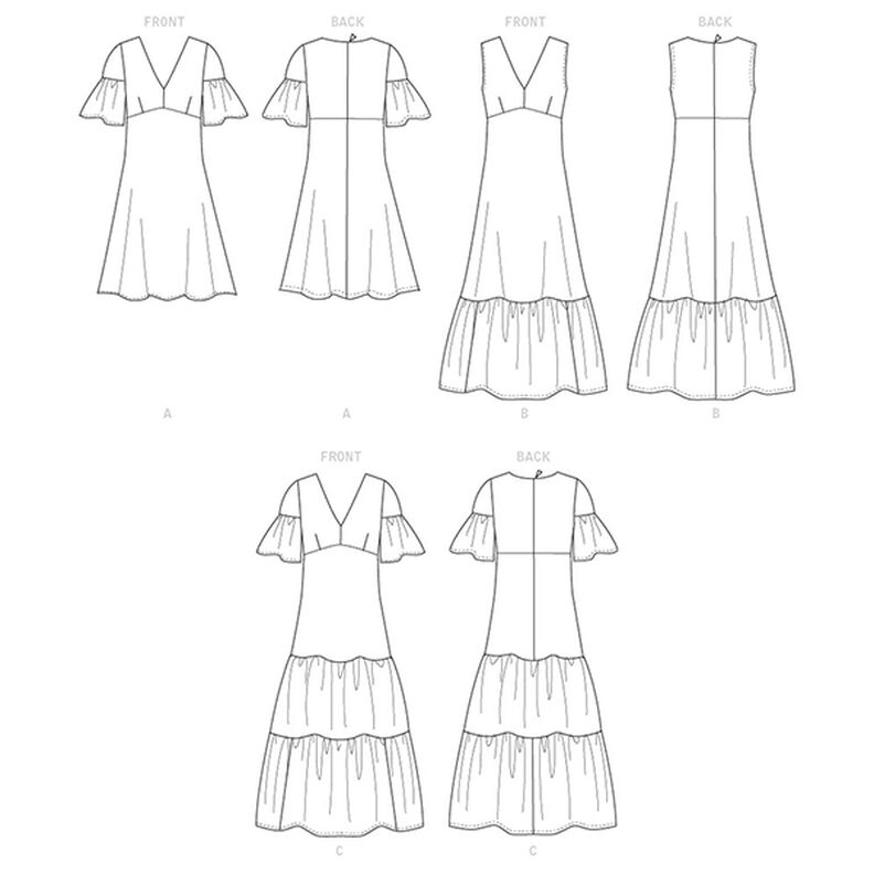 Dress, Butterick B6678 | 32-40,  image number 6