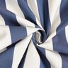 Outdoor Fabric Canvas Block Stripes – indigo/ivory,  thumbnail number 3