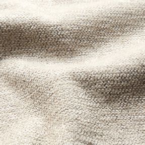 Upholstery Fabric Chenille Mottled – cashew/silver grey, 
