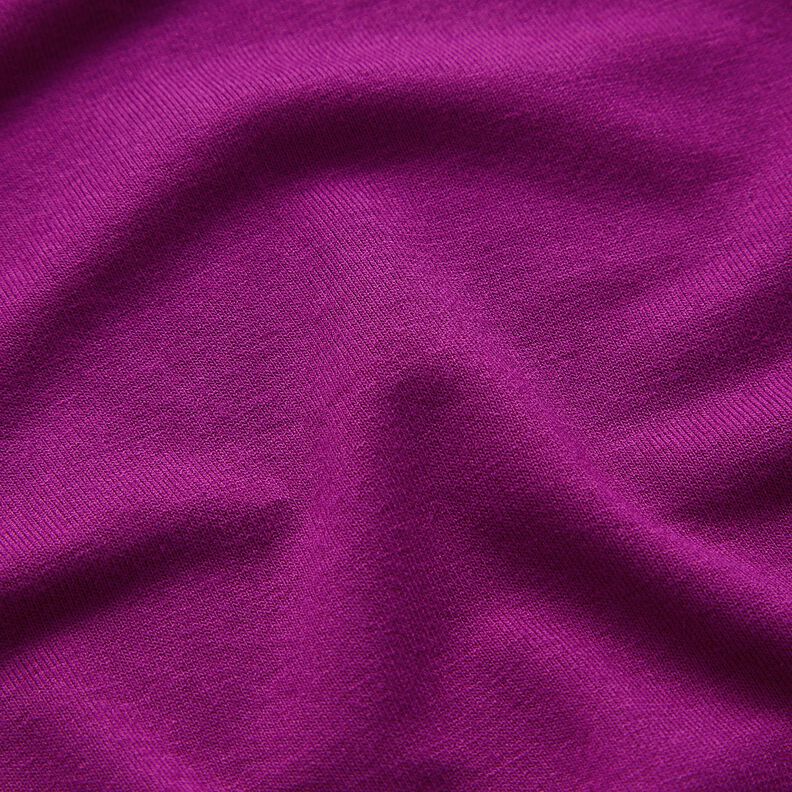Medium summer jersey viscose – grape,  image number 2