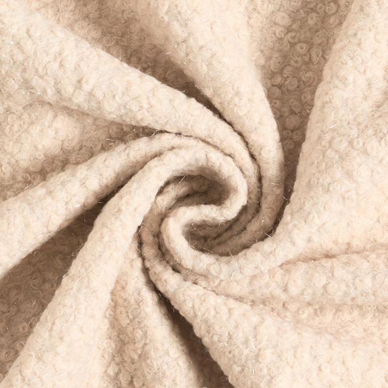 Shiny Threads Bouclé Knit – cashew,  image number 1