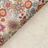 Decor Fabric Half Panama Large Flowers – natural/pink,  thumbnail number 4