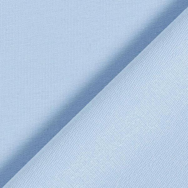 Light French Terry Plain – light blue,  image number 5