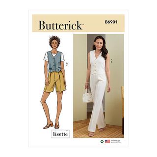Vest / Pants / Shorts | Butterick 6901 | 42-50, 
