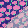 LENZING™ ECOVERO™ viscose fabric  Poppies | Nerida Hansen – navy blue/pink,  thumbnail number 4