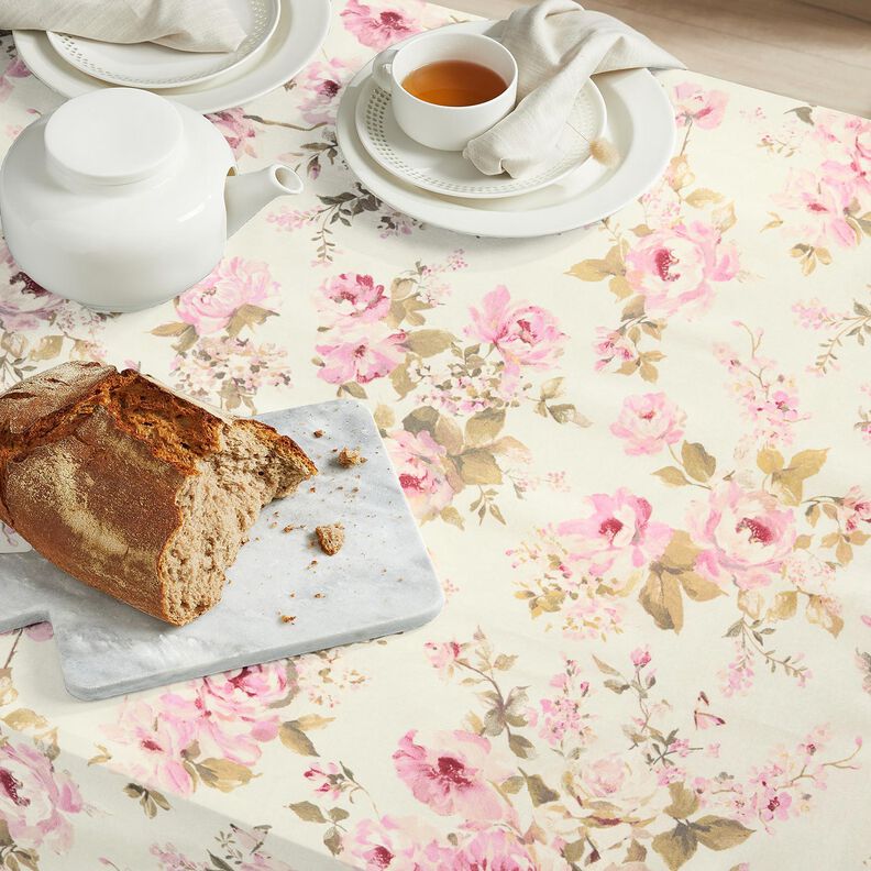 Coated Cotton rose petals – cream,  image number 8