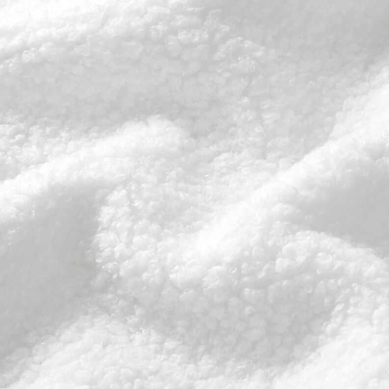 Upholstery Fabric Sheepskin look – white,  image number 2