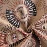Decor Fabric Jacquard elegant mandala – dark taupe/burgundy,  thumbnail number 3