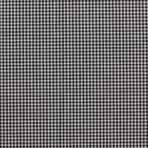 Shirt fabric small check &ndash; black/white, 