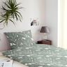 Decor Fabric Panama elegant leaves – reed/natural,  thumbnail number 7