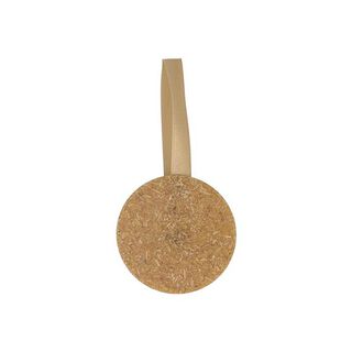 Rice Husk Tiebacks with Magnetic Closure [21,5cm] – mustard, 
