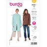 Jacket / coat raglan sleeves and stand-up collar | Burda 5974 | 34-44,  thumbnail number 1