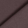 Light Cotton Sweatshirt Fabric Plain – dark brown,  thumbnail number 5