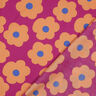 Cotton Poplin Big Flower | Nerida Hansen – red lilac/apricot,  thumbnail number 4