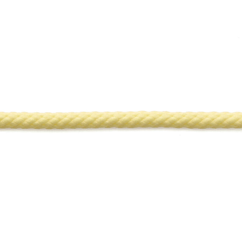 Anorak cord [Ø 4 mm] – vanilla yellow,  image number 2