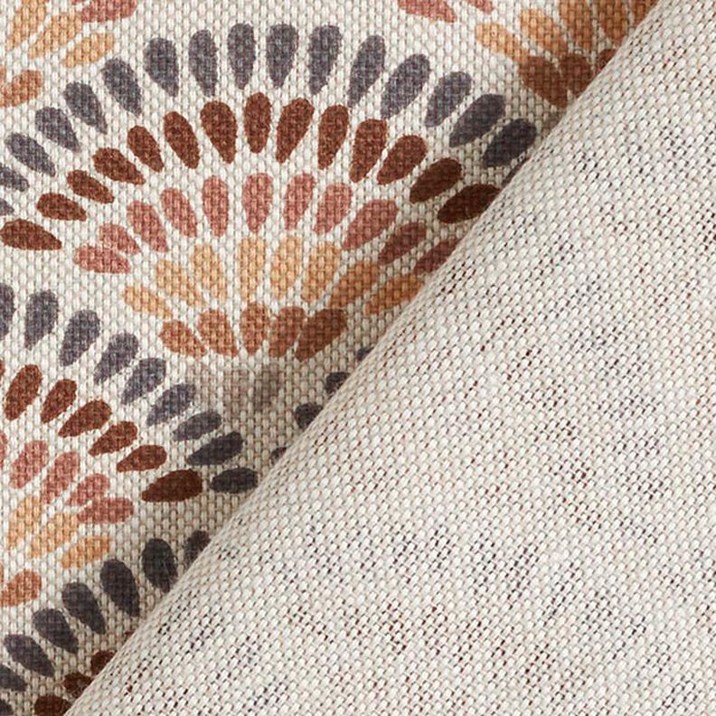 Decor Fabric Half Panama fan arches – natural,  image number 4