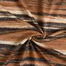 Jersey glitter blurred stripes – brown/black,  thumbnail number 4