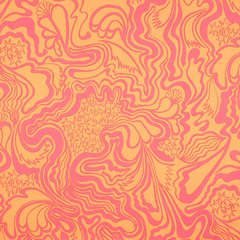 Cotton Poplin The Wanderer | Nerida Hansen – apricot/pink,  image number 1
