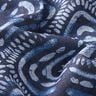 Decor Fabric Canvas Batique tiles – indigo/white,  thumbnail number 2