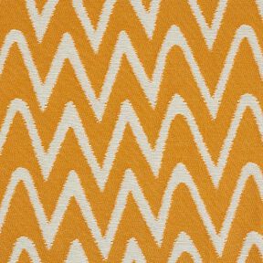 Outdoor Fabric Jacquard Ikat Print – mustard, 