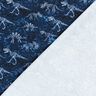 French Terry Dino Skeleton – navy blue,  thumbnail number 4