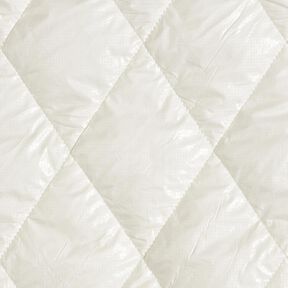 Quilted Fabric subtle sheen diamonds – ivory, 