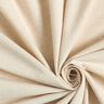 Plain cotton linen blend jersey – natural,  thumbnail number 1