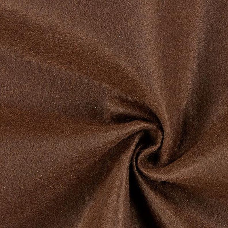 Felt 100cm / 1mm thick – chocolate,  image number 1