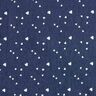 Chambray little hearts – navy blue/offwhite,  thumbnail number 1