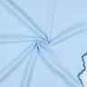 Double Gauze/Muslin double-sided curved edge  | Poppy Fabrics – light blue/royal blue,  thumbnail number 3